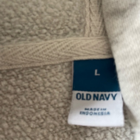 Old Navy gray zip up - Picture 2 of 2